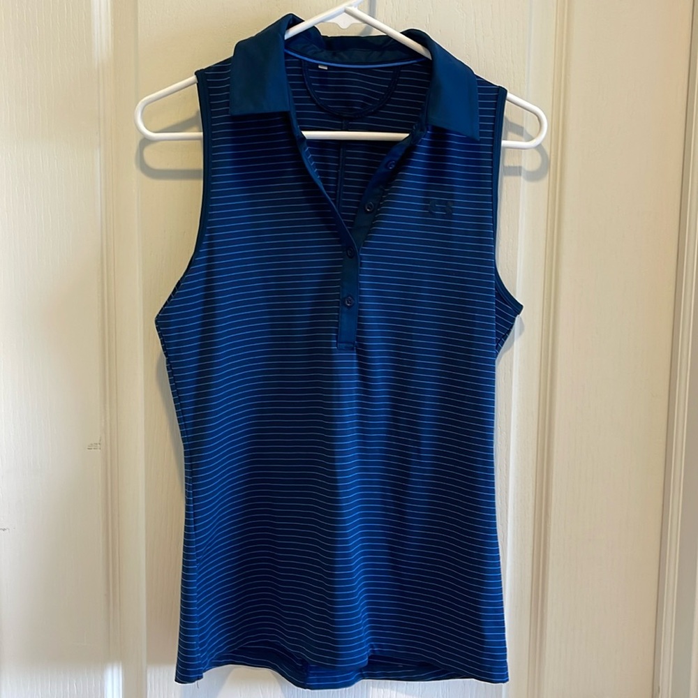 Under armor golf shirt